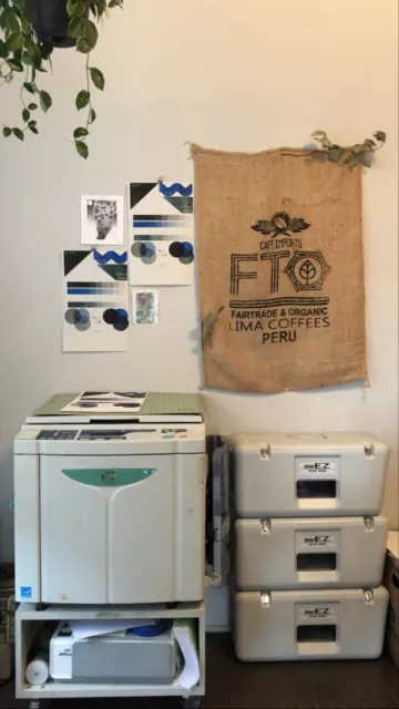 RISOGRAPH EZ391U Digital Duplicator - 4 drums included