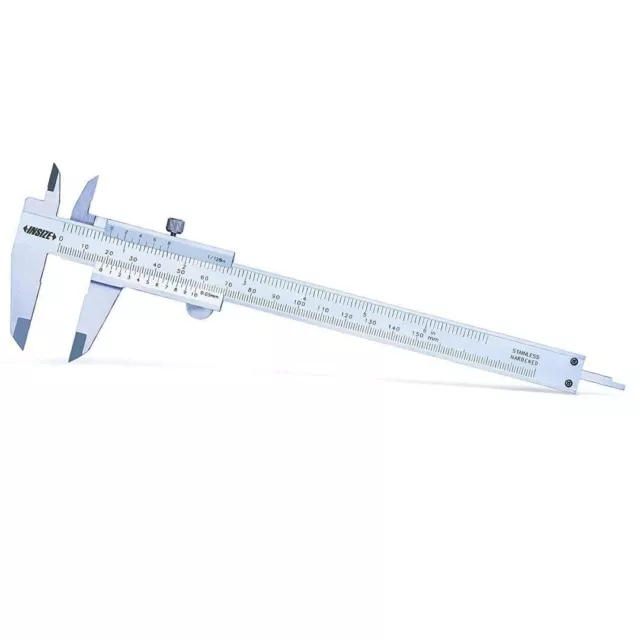 Insize 1233-280 Vernier Caliper with Fine Adjustment Range 0-280mm/0-11"