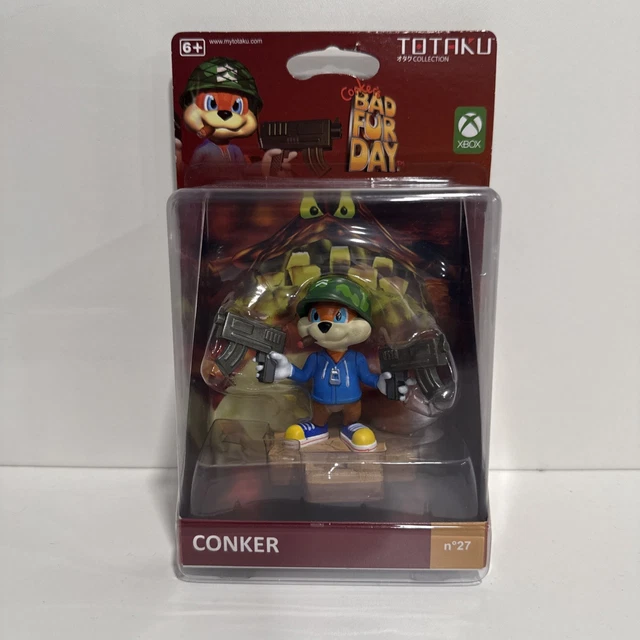 Figurine Totaku Collection N°27 - CONKER (Conker's Bad Fur Day) - Très Bon état - Éditeur GameStop