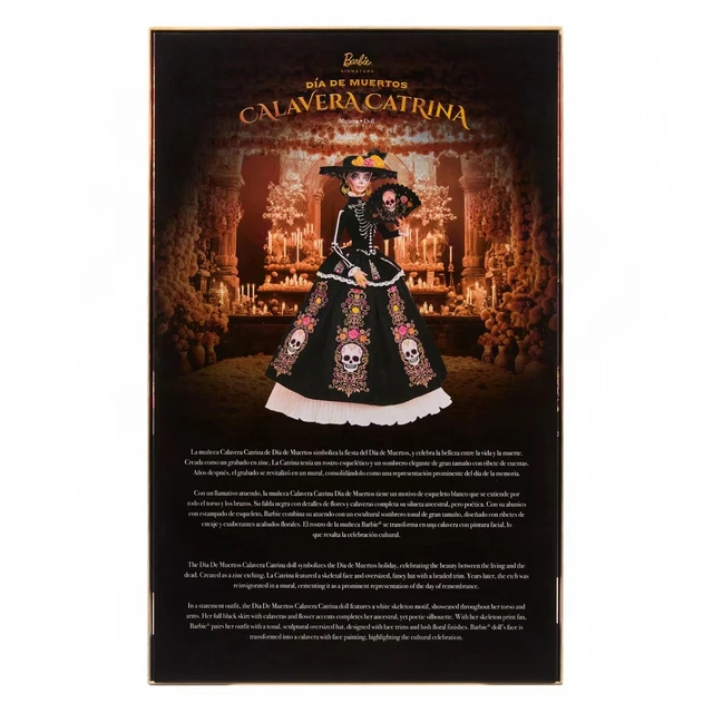 Signature Service Rba BARBIE SIGNATURE DÍA De Muertos Calavera Catrina 2026 Doll PRESALE $320 ...