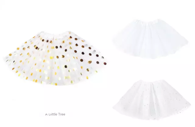 White High Quality KIDS LADY WOMEN GIRLS Tutu Skirt Skirts Fancy Dress Hen Party