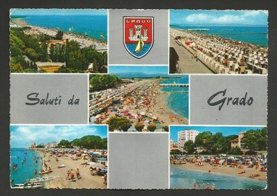 AD7327 Gorizia Vedute Saluti da Grado Provincia 