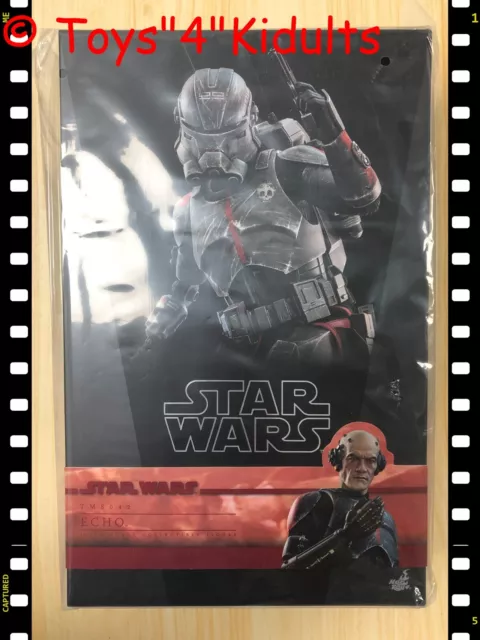 ┥ Figura de acción Hot Toys TMS042 Star Wars The Bad Batch Echo 1/6 NUEVA