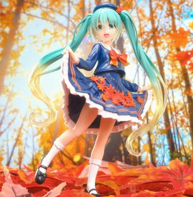 Anime Mädchen Hatsune Miku Herbst Der Kunst Pvc Figur Modell Ohne Box