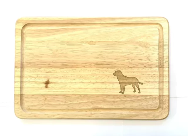 Labrador Dog Wooden Chopping Board Cheese Serving Bread Board Gift