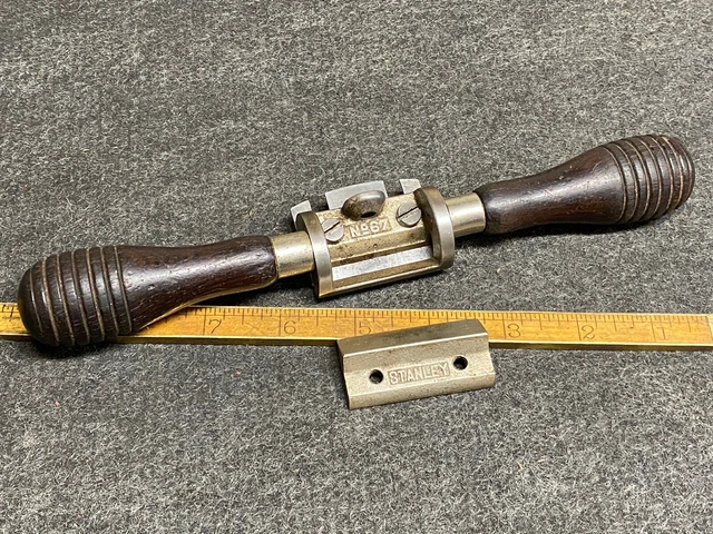VINTAGE STANLEY Universal Spoke Shave No. 67 Woodworking USA Pat Feb 25, 1896