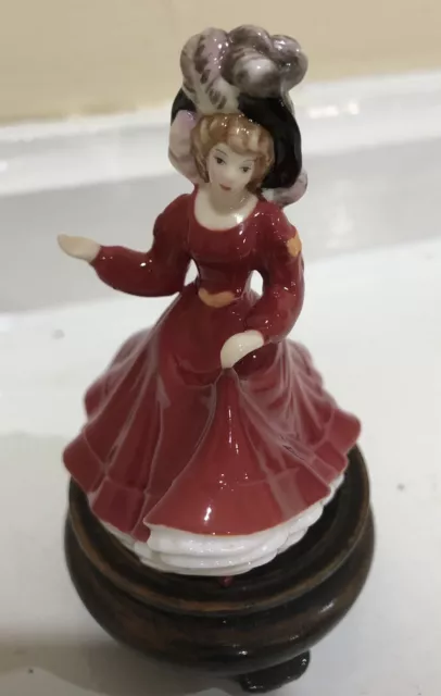 Royal Doulton Figure M251 Patricia 6cm Hight Stand Not Include