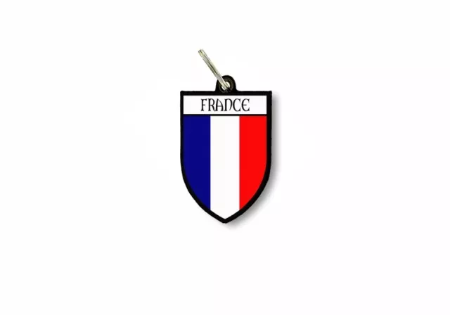 Porte cles clefs cle drapeau collection ville blason france francais