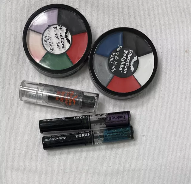 Lote de colores de pintura facial y corporal Phantom Frights