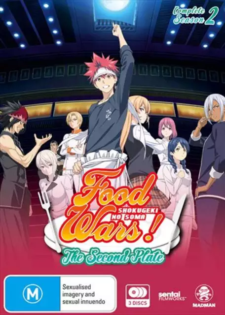 DVD Anime Food Wars! Shokugeki No Soma Season 1+2+3+4+5 (1-86 End