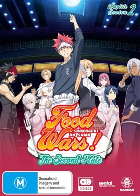 DVD Anime Food Wars! Shokugeki No Soma Season 1+2+3+4+5 (1-86 End) ENG  Dub/Sub*