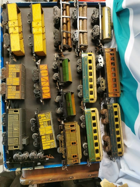 lot 9 accroches wagons pour trains jep / Hornby Échelle O