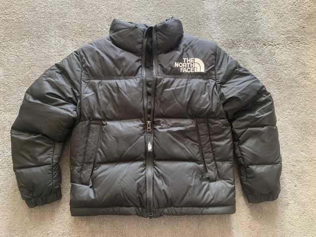 North Face Nuptse 1996 700 Junior Size S - 7 to 8 years Black Puffer Coat Jacket