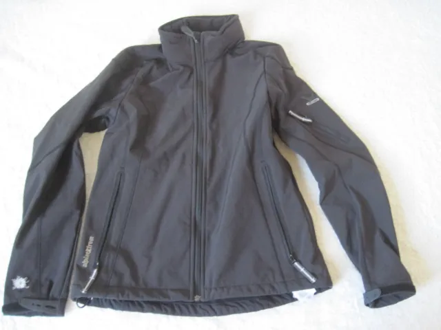 Damen Outdoor Jacke innenliegener Kapuze SALEWA Gr. 38 schwarz