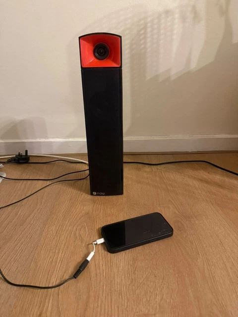 SOUNDSTICK USB POWERED Wired Speaker 3.5mm AUX Black Red with Box £5.45 ...