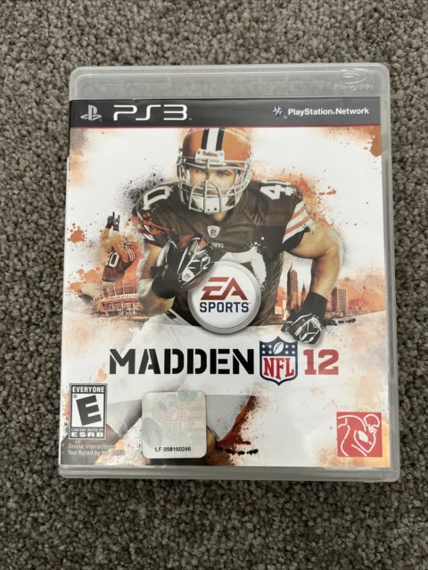 PS3 EA Sports NFL Madden 12 PlayStation 3 with Manual *FREE POSTAGE*