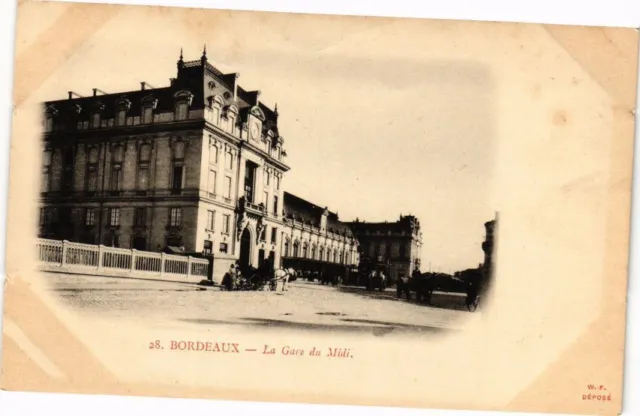 CPA BORDEAUX-La Gare du Midi (176972)