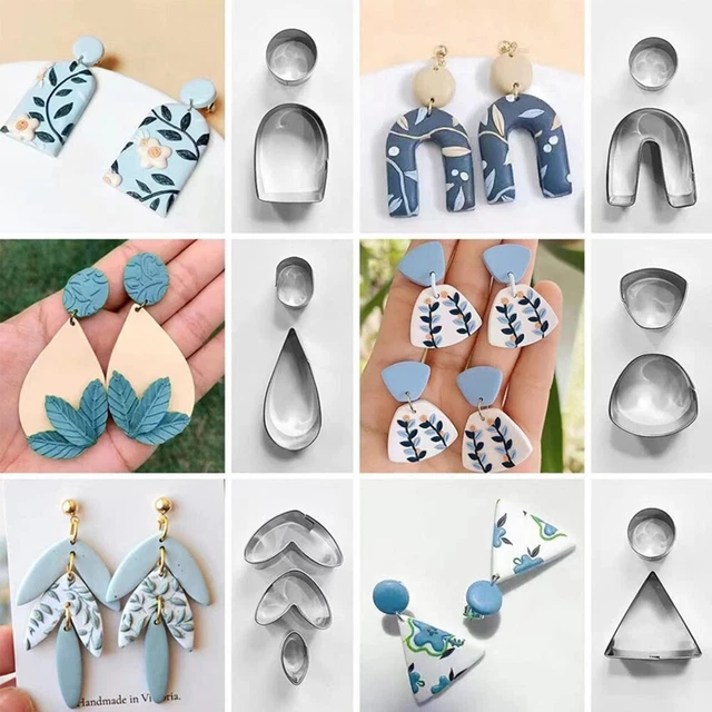 Coupe-argile polymère de qualité professionnelle parfaits pour boucles d'oreil