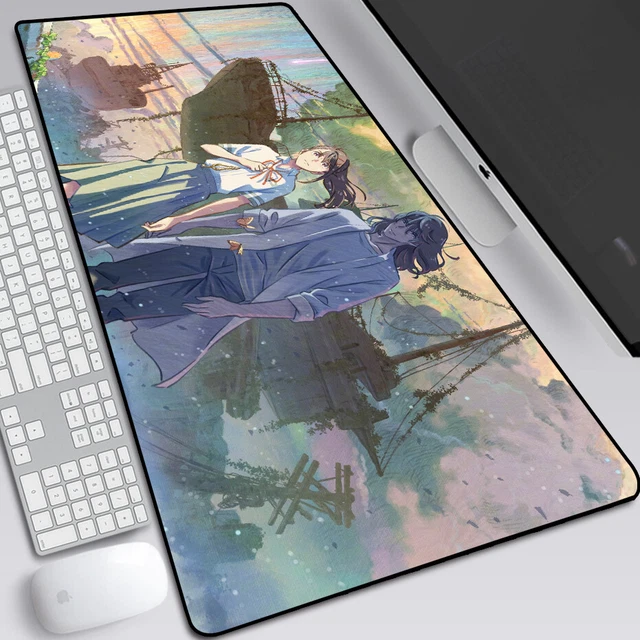 suzume no tojimari Cosplay Desk Mouse Pad Mat Large Keyboard Mat 40X70cm T02