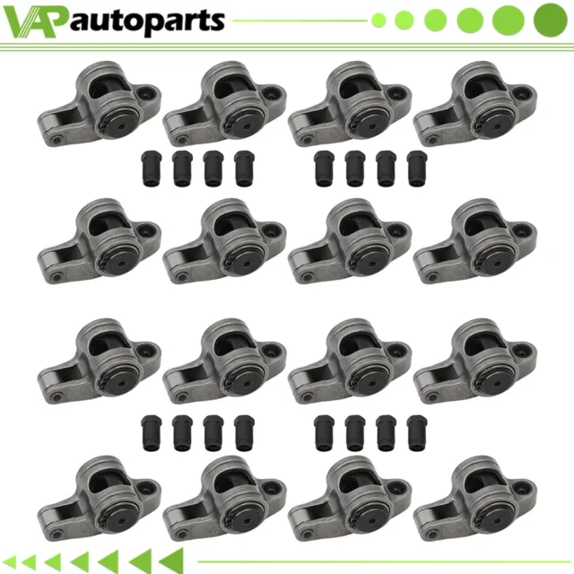 ROLLER ROCKER ARMS kit 1.5 7/16" Stainless Steel For Chevy SB V8 SBC