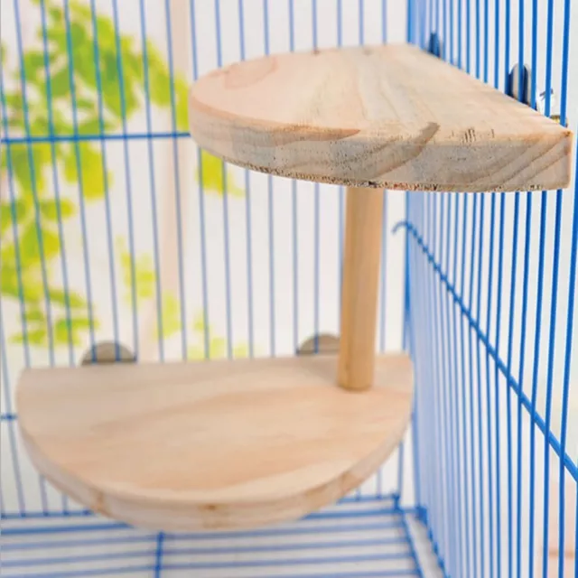 Vogel Natürliche Holz Spielplatz Vogel Barsch Ständer Plattform 2