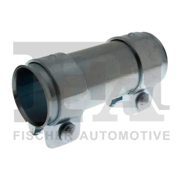 FA1 2x connettori tubi fascetta 114-850/2x doppia fascetta 50 mm acciaio inox catalizzatore