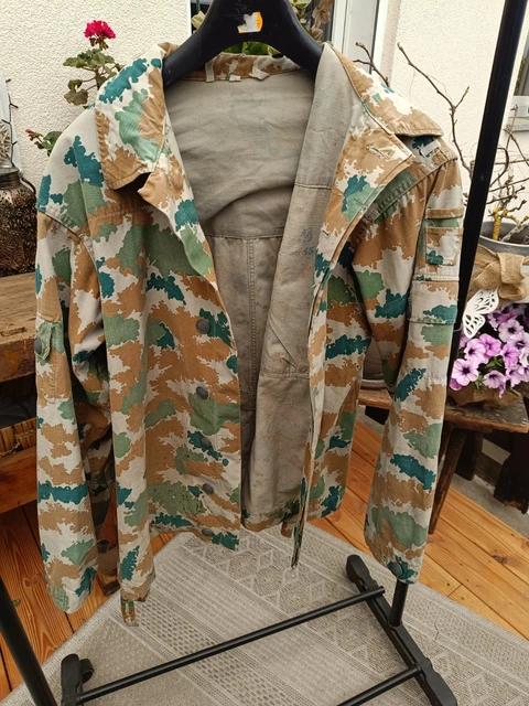 NVA FLÄCHENTARN BLUMENTARN 1958/59 DDR1 Flecktarn Tarnjacke DDR Gr.1
