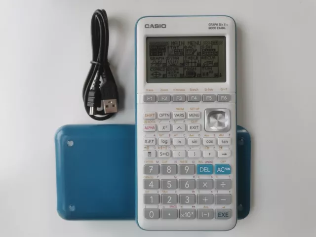 Calculatrice graphique mode examen Casio GRAPH 35+E II 35e Python