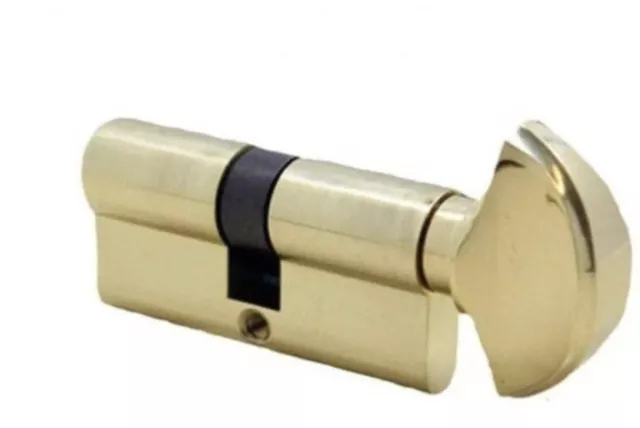 SCHLAGE Brass Profile Thumbturn Cylinder