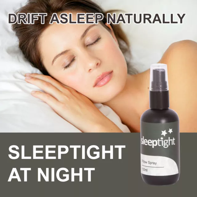 Sleep Tight Sleeping Pillow Spray Improve Relaxation Deep Sleep Max Strength