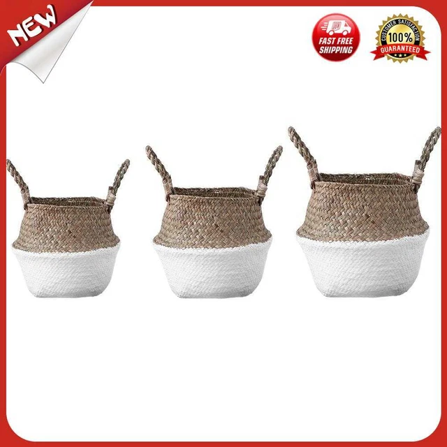 es Cesta de almacenamiento de tejido de césped plegable para colgar ropa sucia,