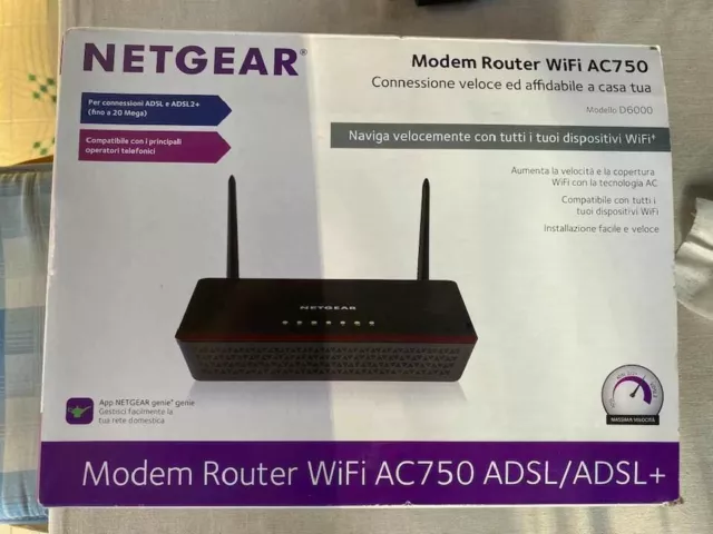 Netgear Modem Router Wifi AC750 Usato come nuovo