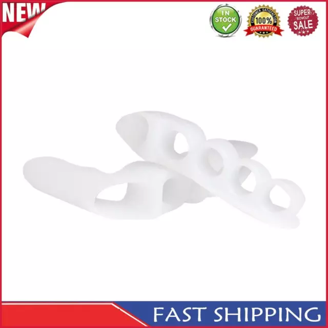 2pcs Hallux Valgus Corrector Toe Separators Foot Finger Splitter Spreader