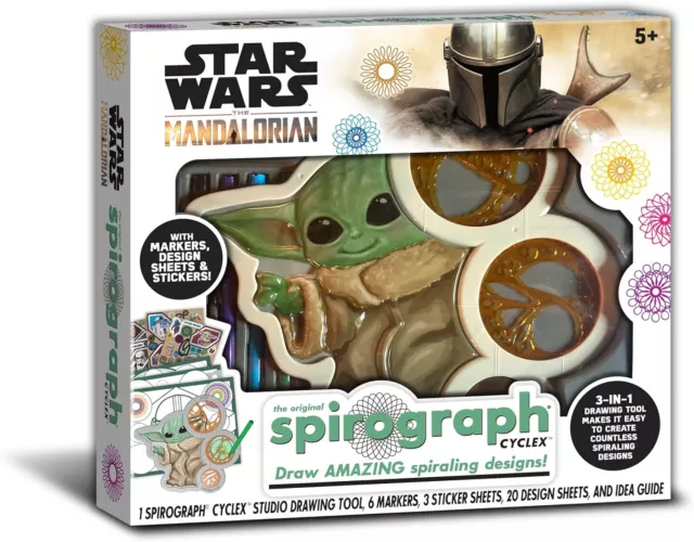 Spirograph Cyclex Studio Grogu - Disney Star Wars The Mandalorian - Baby Yoda -