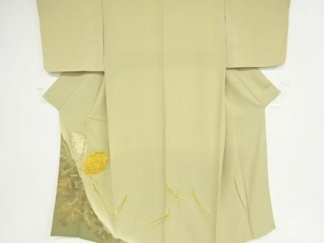 42238# Japanese Kimono / Kimono / Embroidery / Pines