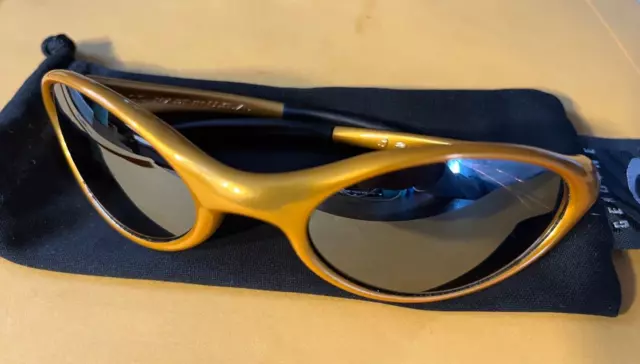 Oakley Eye Jacket 1.0 Electric Mustard w/ Black Iridium lenses