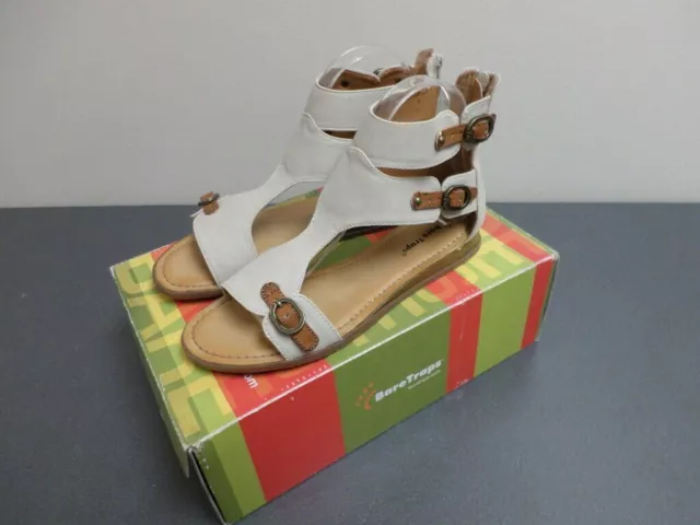 Women's Bare Traps Kinder Gladiator Sandals, Bone (Beige), US Size 8 M, NWB