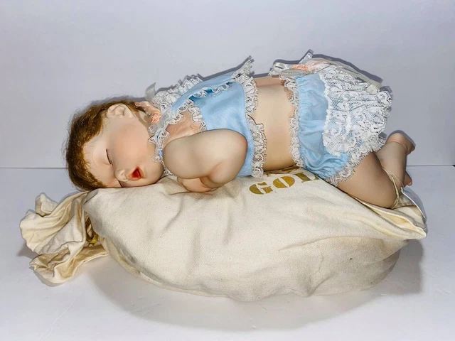 The Ashton-Drake Galleries Good As Gold 1995 Porcelain Doll Barely Yours 3