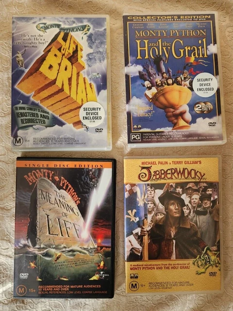 MONTY PYTHON PACK 4 DVD Set - Region 4 - VGC - Free Postage $18.95 ...