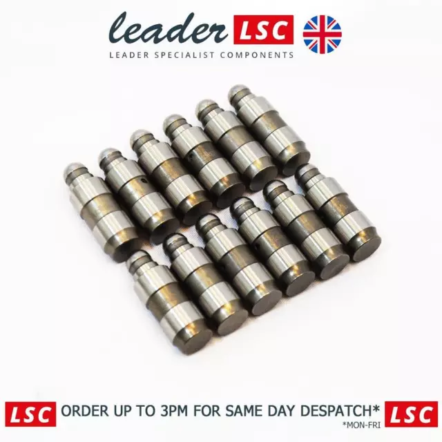 12 x Hydraulic Lifters Tappets Cam Followers Vauxhall Corsa D 1.4 New 9128603