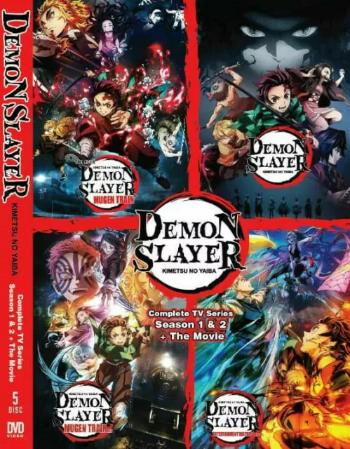 Demon Slayer: Kimetsu No Yaiba Season 2 (Vol.1-18 End +Mugen Movie