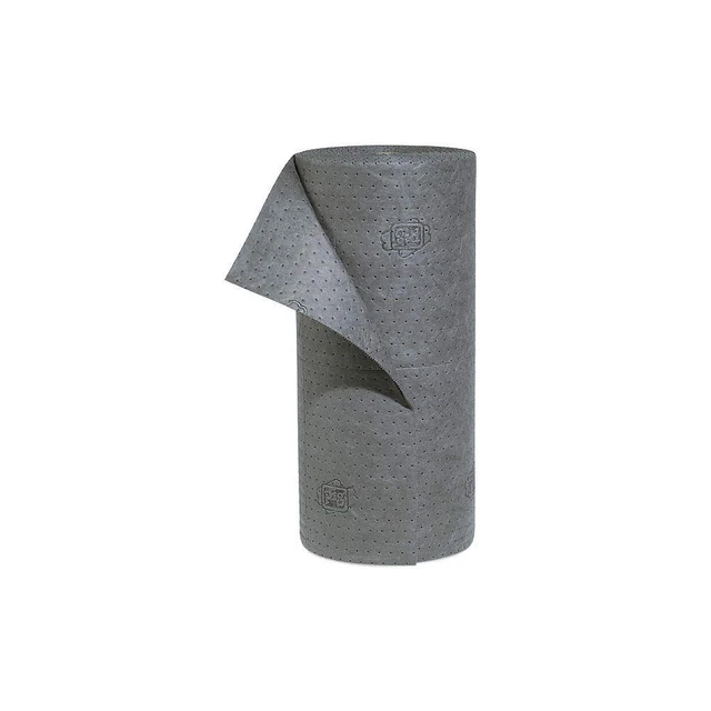 PIG MAT153 Absorbent Roll,Universal,Gray,150 ft.L