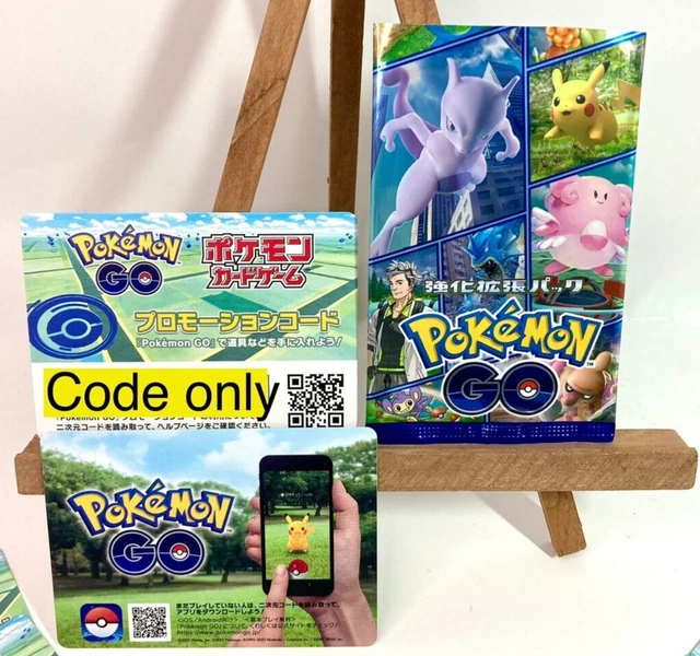 POKEMON CARDS POKEMON Go 2022 Promo Serial CODE Card Only Sent msg Immediately EUR 1,80