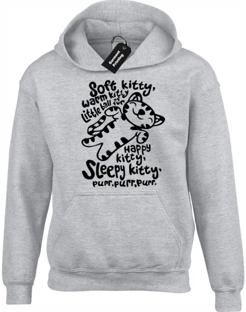 Soft Kitty Hoody Hoodie Funny Penny Sheldon Song Big Bang Theory Top