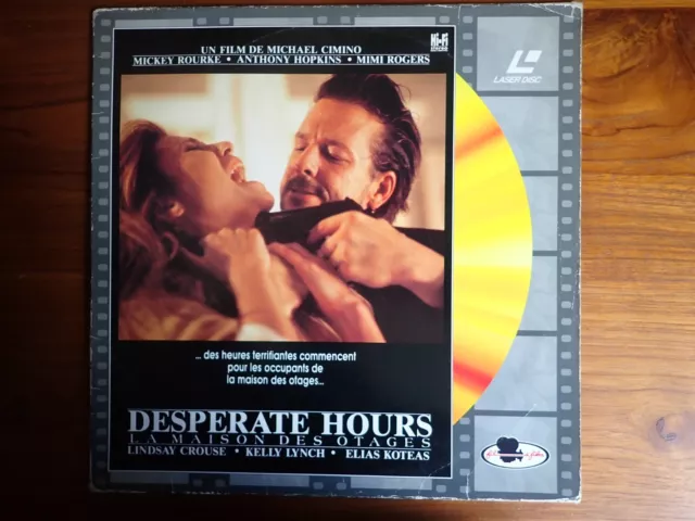 Laserdisc  Film DESPERATE HOURS version Française