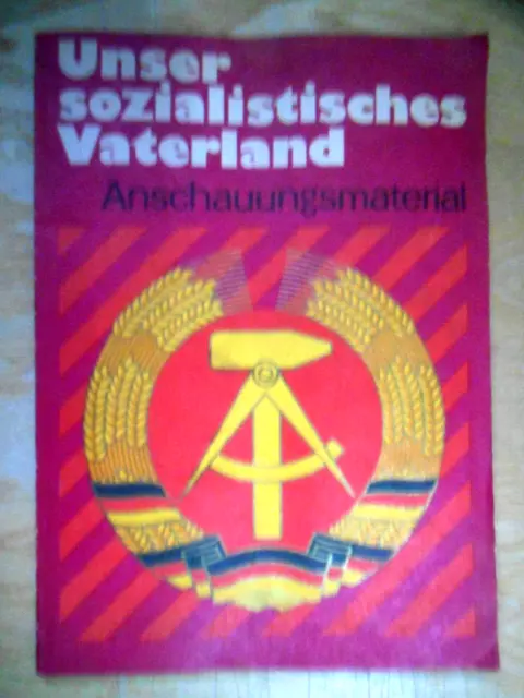 Unser sozialistisches Vaterland Anschauungsmaterial DDR