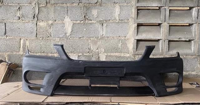 FRP TRD Neo V1 Style Front Bumper W/ CF Lower Lip For Altezza / Lexus IS SXE10