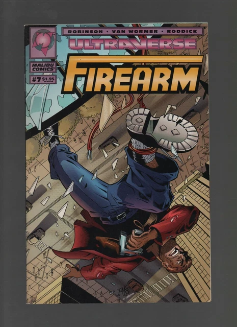 FIREARM #7 - Ultraverse - Malibu Comics - March 1994 Mystery Tour James