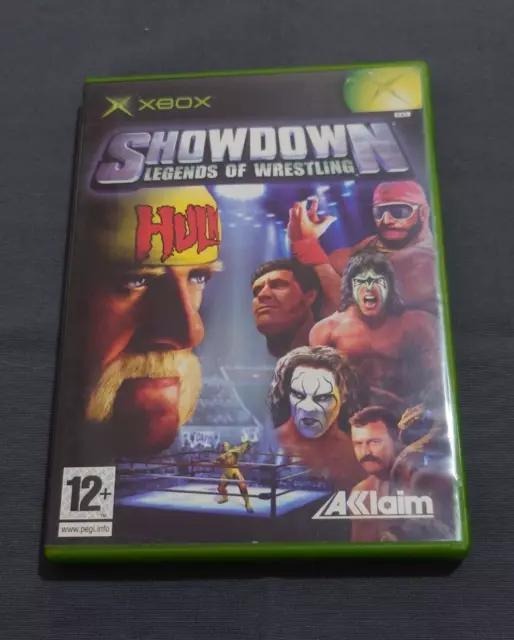 Showdown Legends of Wrestling Xbox complete PAL Italy Release English Gameplay