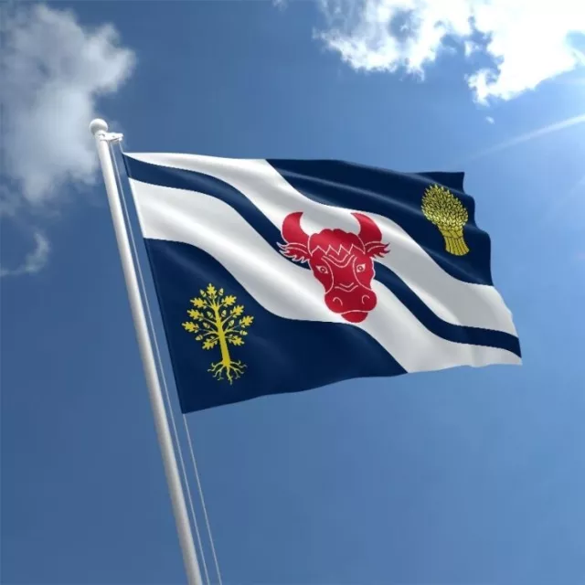 Oxfordshire flag  5ft x 3Ft - top quality